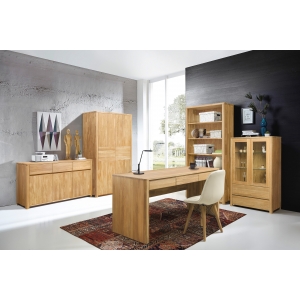 Furniteco Korsa Desk 1400х750х780 (oak, natural parquet oil). Photo 2